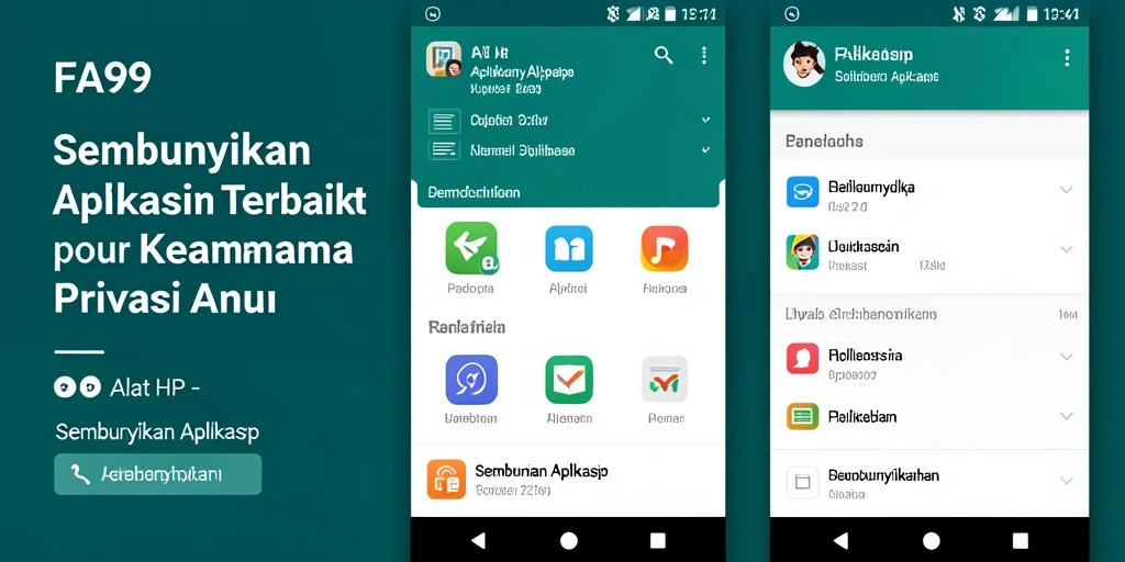 Tampilan antarmuka FA99 yang sederhana dan fungsional.